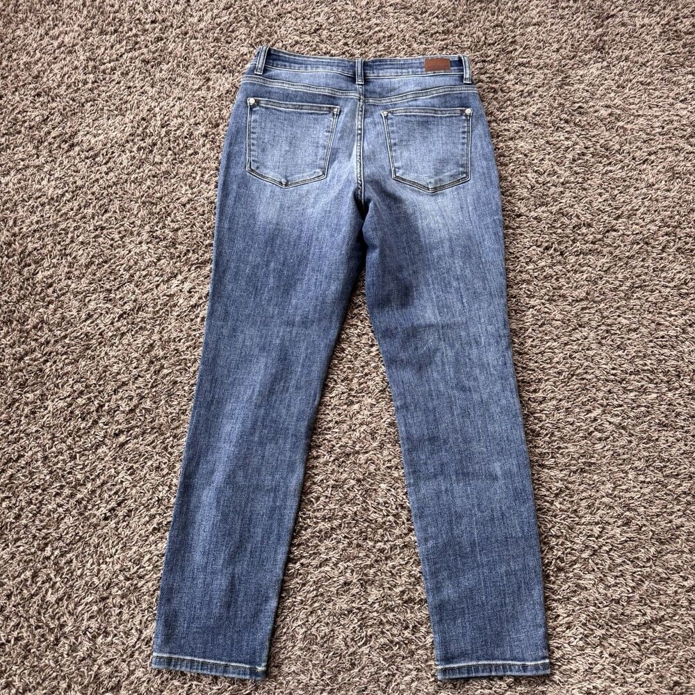 Judy Blue JB82180MD Slim Fit Medium Wash Stretch Denim Jeans Women's 11/30 - Picture 2 of 9